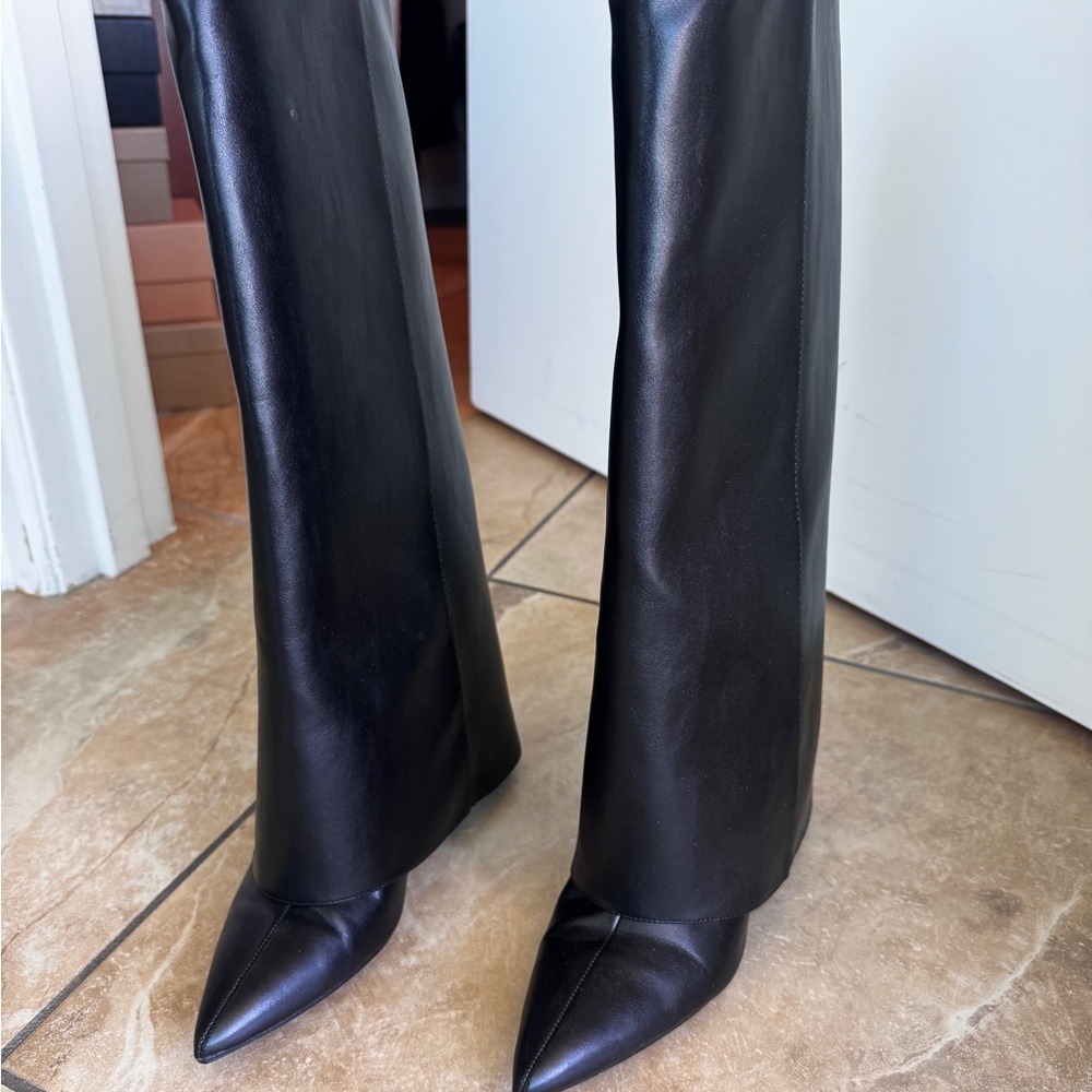 Black Leather Boots